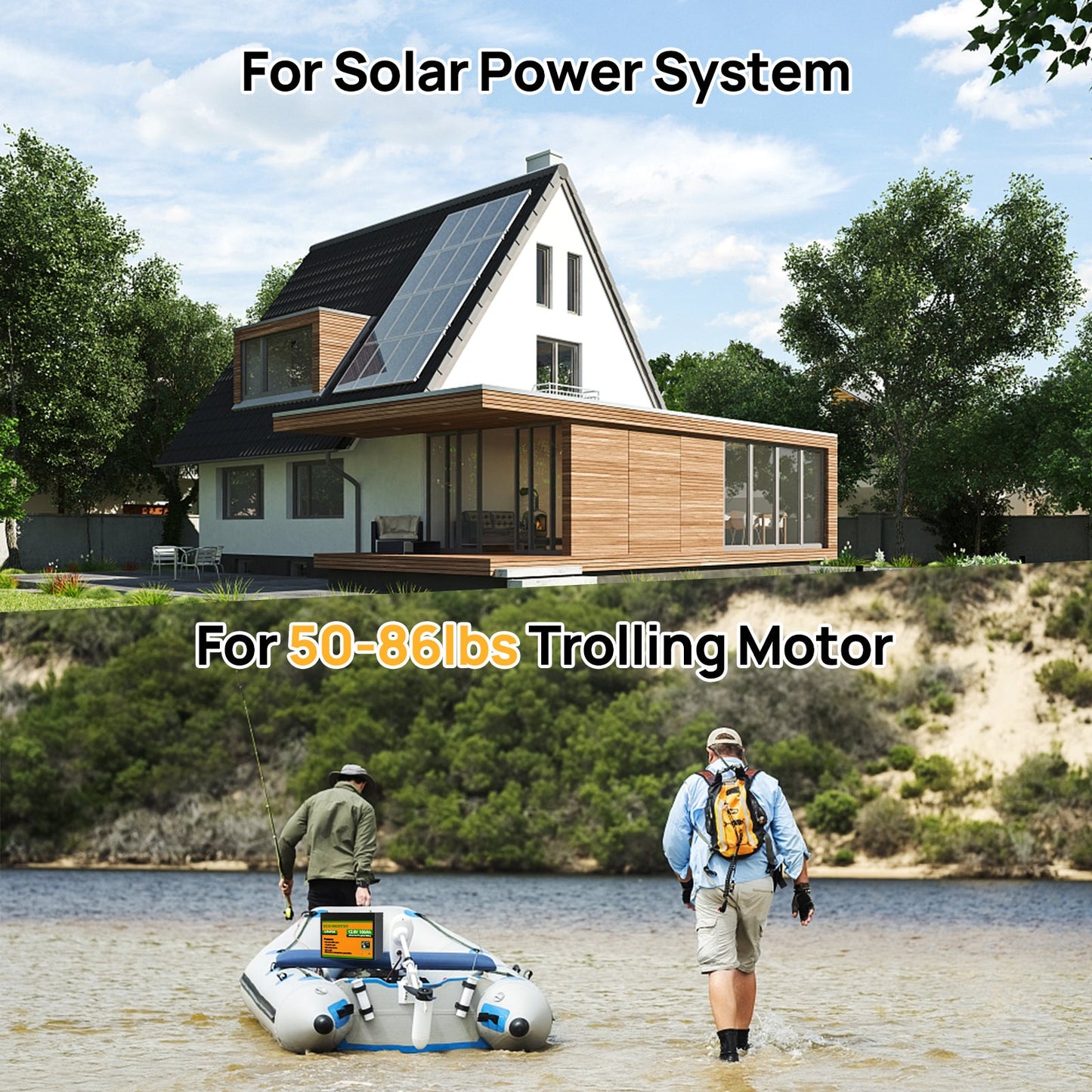 B2B - LiFePO4 12V 100Ah Lithium Iron Phosphate Battery With Low Temperature Protection - lithium battery - ECO - WORTHY