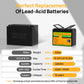 B2B - LiFePO4 12V 100Ah Lithium Iron Phosphate Battery With Low Temperature Protection - lithium battery - ECO - WORTHY