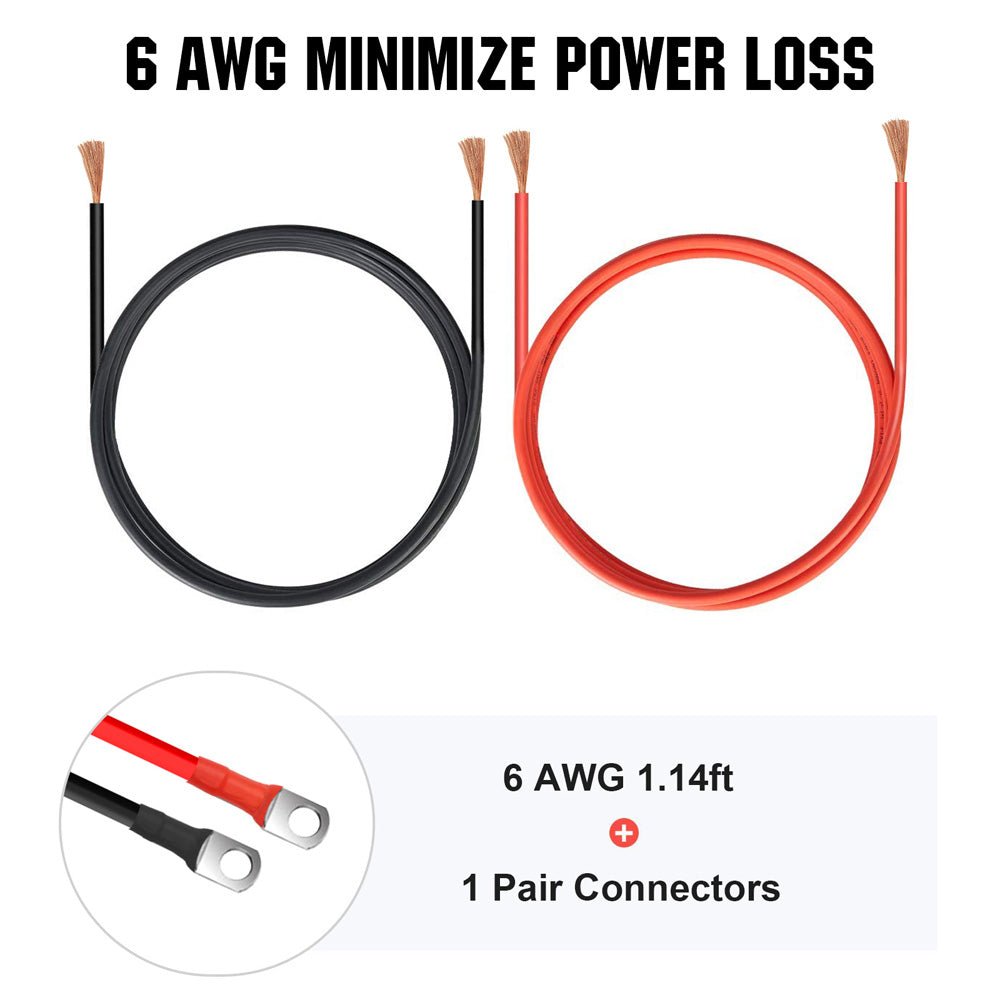 Battery Interconnect Cable - wirings - ECO - WORTHY