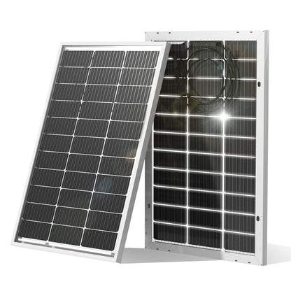 Bifacial 100W 12V Monocrystalline Solar Panel - Solar panel - ECO - WORTHY