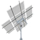 Dual Axis Solar Tracker System - Mounting brackets - ECO - WORTHY