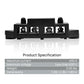 ECO - WORTHY 400A Busbar with 6×M8 Studs, One Set of Two for Parallel Batteries - battery accessories - ECO - WORTHY