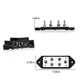 ECO - WORTHY 400A Busbar with 6×M8 Studs, One Set of Two for Parallel Batteries - battery accessories - ECO - WORTHY