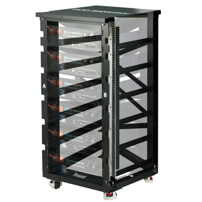ECO - WORTHY RACK6 V2 I 6 - Layer Rack With 600A Busbar| For Server Rack Battery All Versions - lithium battery - ECO - WORTHY