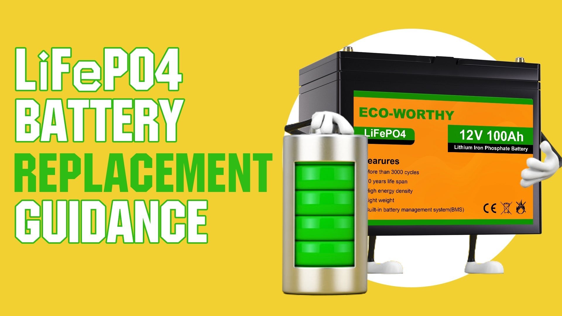 FAQ about how to switch to lithium battery from lead acid battery - ECO-WORTHY